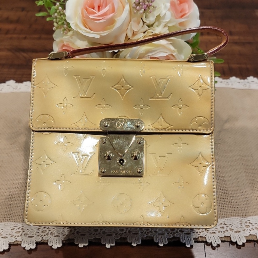 Authentic Louis Vuitton - Gold Vernis